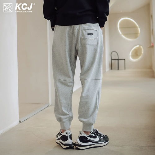 Мужские штаны, осенние, свободный крой, 2021 года