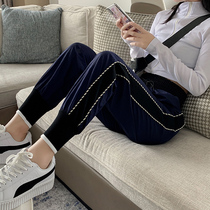 Sports Pants Women Summer Thin 2021 New Loose Slim Joker Haren Pants Spring and Autumn Leisure Lantern Pant Pants