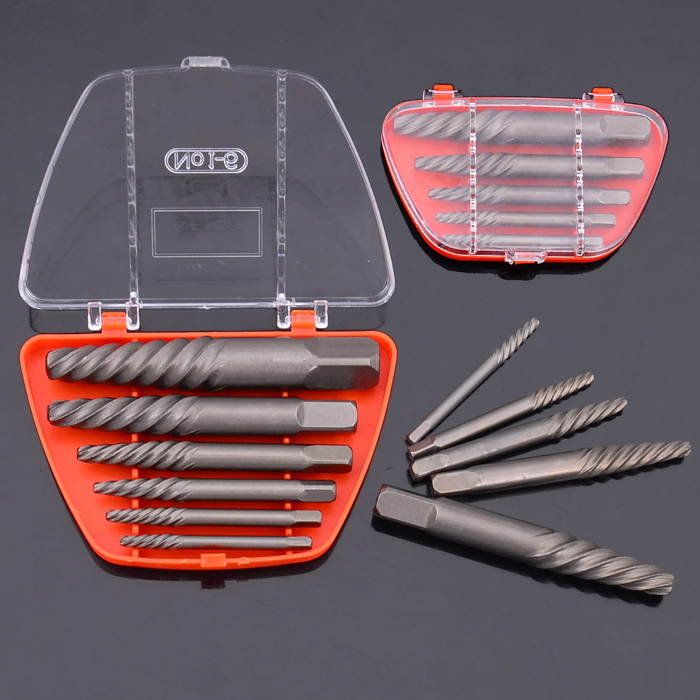 Huafeng giant arrow broken head screw extractor Tool thickness tooth removal Slip wire screw broken wire extractor