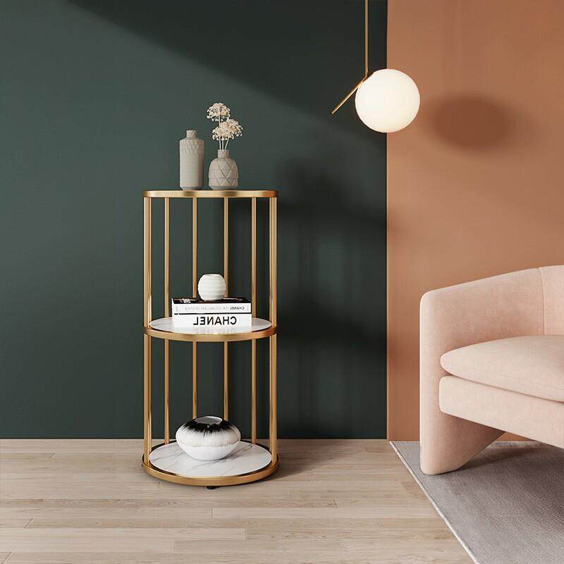 Nordic Light Extravagant Floor Style Iron Art Flower Shelf Modern Minima Home Living Room Decoration Flower Shelf Shelves Display Shelf