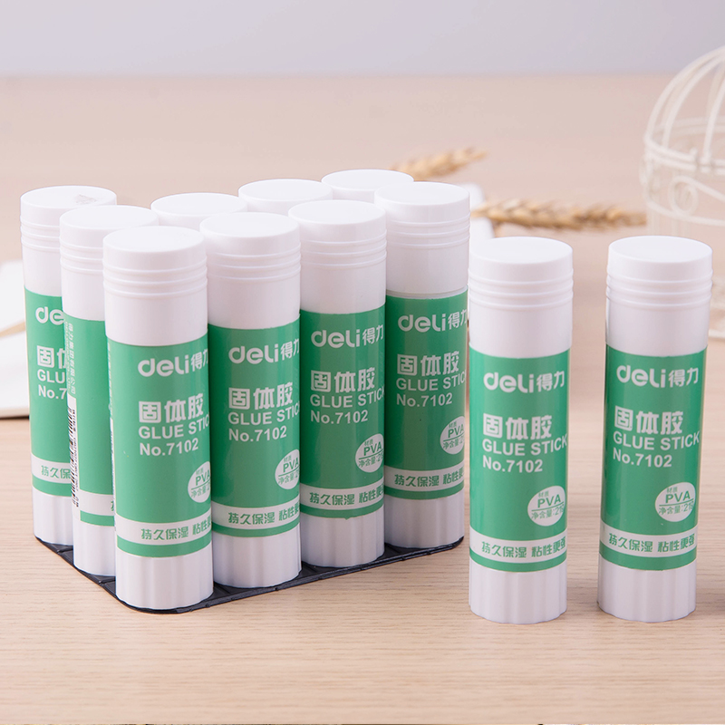 Able 7102 solid glue 21g rubber stick No. colorless solid glue chaegel students manual adhesive with 7103