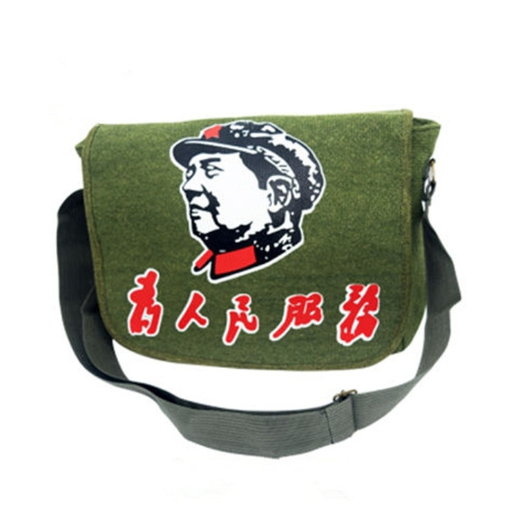 Military uniform accessories crossbody bag Kettle Eighth Route Army Red Army cap Red Scarf Lei Feng head bag Red Scarf