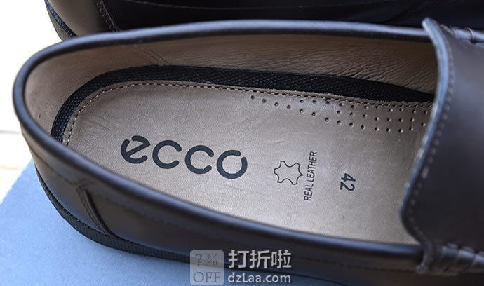 ECCO 爱步 Reciprico 莫克系列 一脚套 男式莫卡辛鞋 驾车鞋 镇店之宝￥506 两色可选 中亚Prime会员免运费直邮到手约￥564