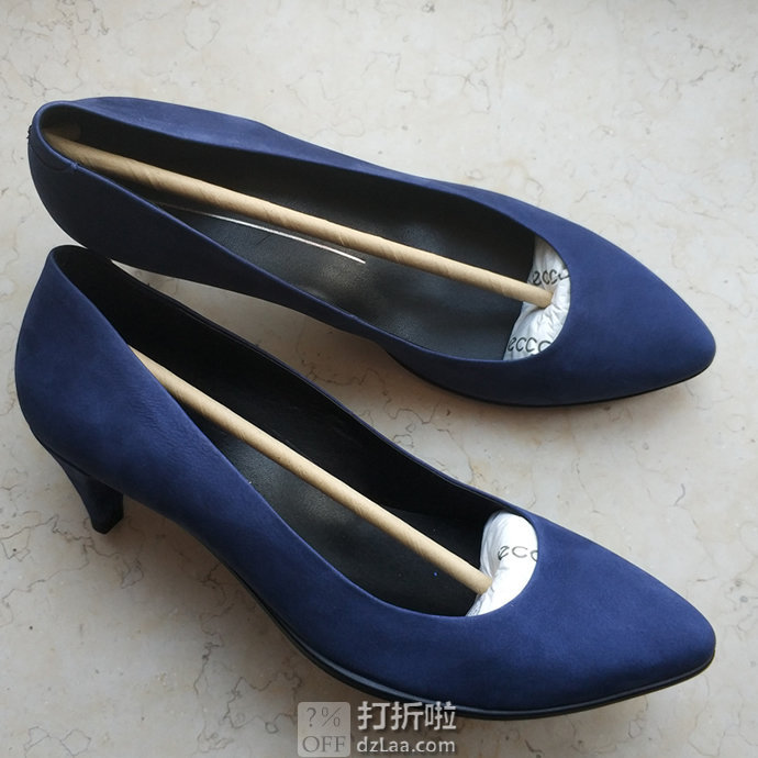 ECCO 爱步 Shape 45 型塑45 女式浅口单鞋 高跟鞋 38码 镇店之宝￥386 中亚Prime会员免运费直邮到手约￥487