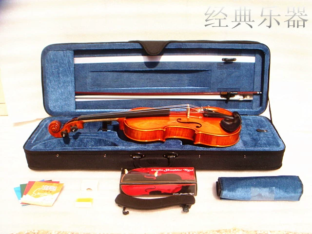 Nhạc cụ violin chuyên nghiệp phổ biến hổ tự nhiên mô hình thủ công gỗ mun phân loại violin cấu hình hoàn chỉnh - Nhạc cụ phương Tây trống điện tử roland