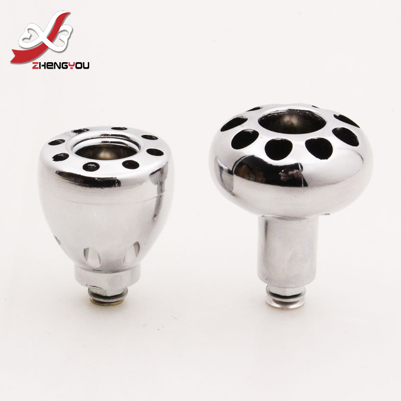 Zither Kite Wheel Accessories Electroplating Tops to handle the wire disc handlebar ABS aluminum alloy ball with hand grip handle