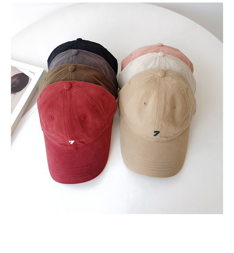 Unisex Classic Style Solid Color Curved Eaves Baseball Cap display picture 1