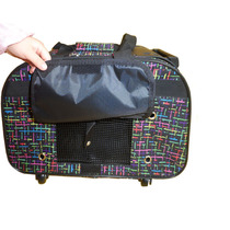 Pet lever luggage 360 degrees rotating wide cat bag dog bag pet out portable with dog backpack Teddy