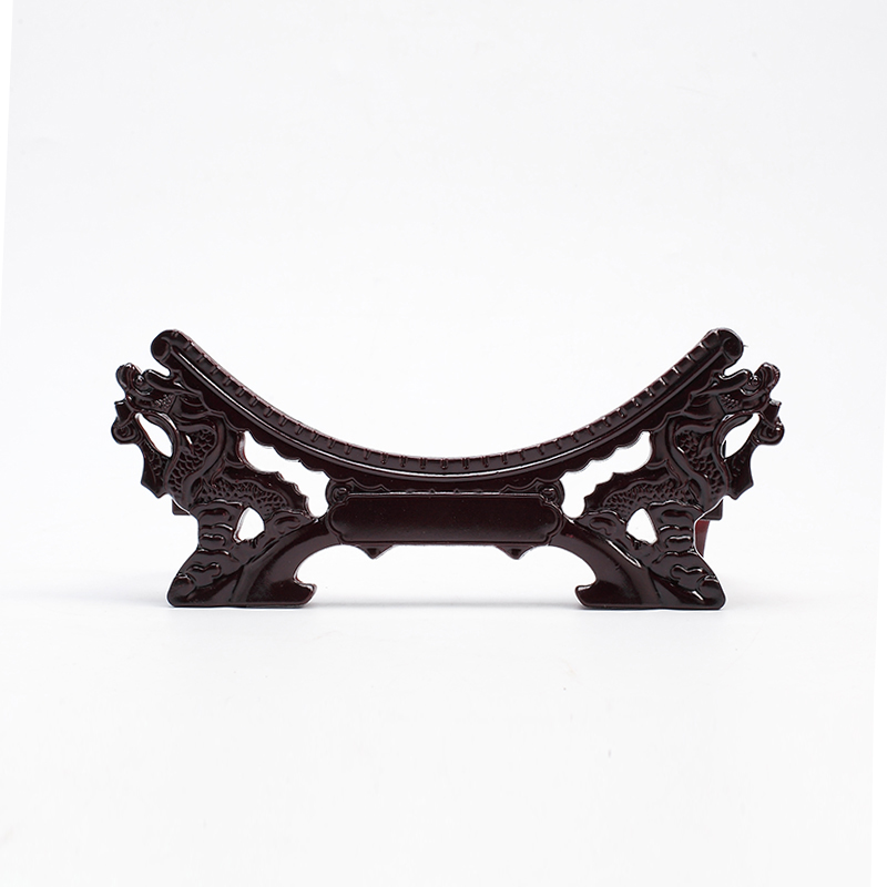 The Tap holder bracket solid wood flowerpot rotating base wooden vase circular tray jars tank head Tap wooden shelf