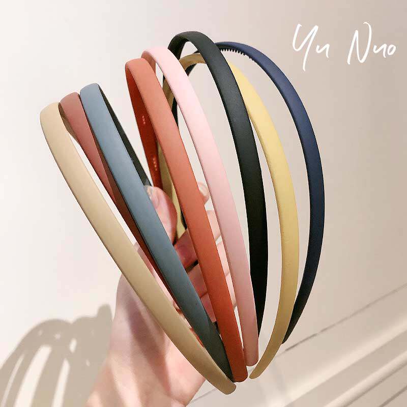 Japanese elegant hair hoop female simple Korean pressure hair hairclip girl Net red wild hair wash face hairclip hair hoop female