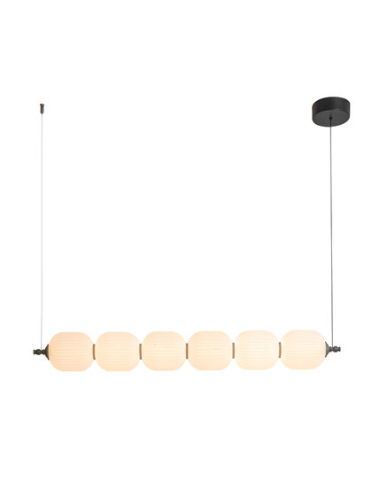 Sharedon Wabi-Sabi Style Chandelier, Modern Creative Art Dining Table, Trendy Tea Room Long Strip Lighting