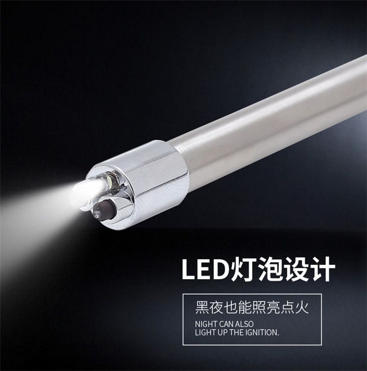 Bếp mở rộng nhẹ hơn đánh lửa xung điện đánh lửa que đốt bếp gas đánh lửa sạc vòi phun khí tự nhiên - Bật lửa mua bật lửa cối tàu