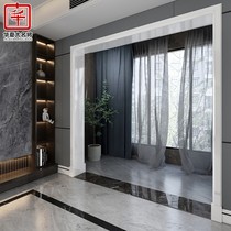 Imitation artificial marble door sleeve frame edge window cover door cover TV background wall border tile waist line decorative line
