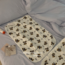 You can have a comfortable sleep during your menstrual period. Aunties special menstrual period protective bed mat for sleeping.