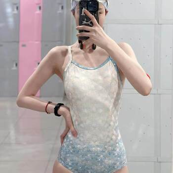 Women's Swimsuit 2024 New Popular Style Adult Racing One-Piece for Slightly Chubby Girls, Covers Body, High-End, Stunning, Suitable for Hot Springs