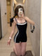 Swimsuits, high-end 2025 swimming pool special racing, slightly fat girl covering her flesh, conservative and beautiful hot spring little man