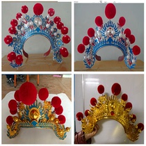 Drama performance props hats adults children male soldiers female soldiers headdresses drums small moths headbands