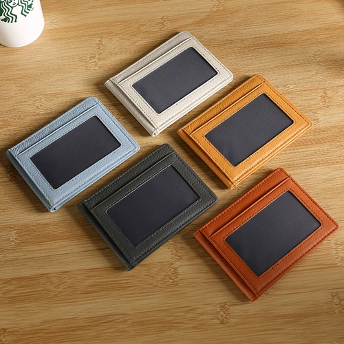 Универсальный картхолдер, ультратонкий чехол для водительских прав, маленькие карточки, сумка через плечо, из натуральной кожи