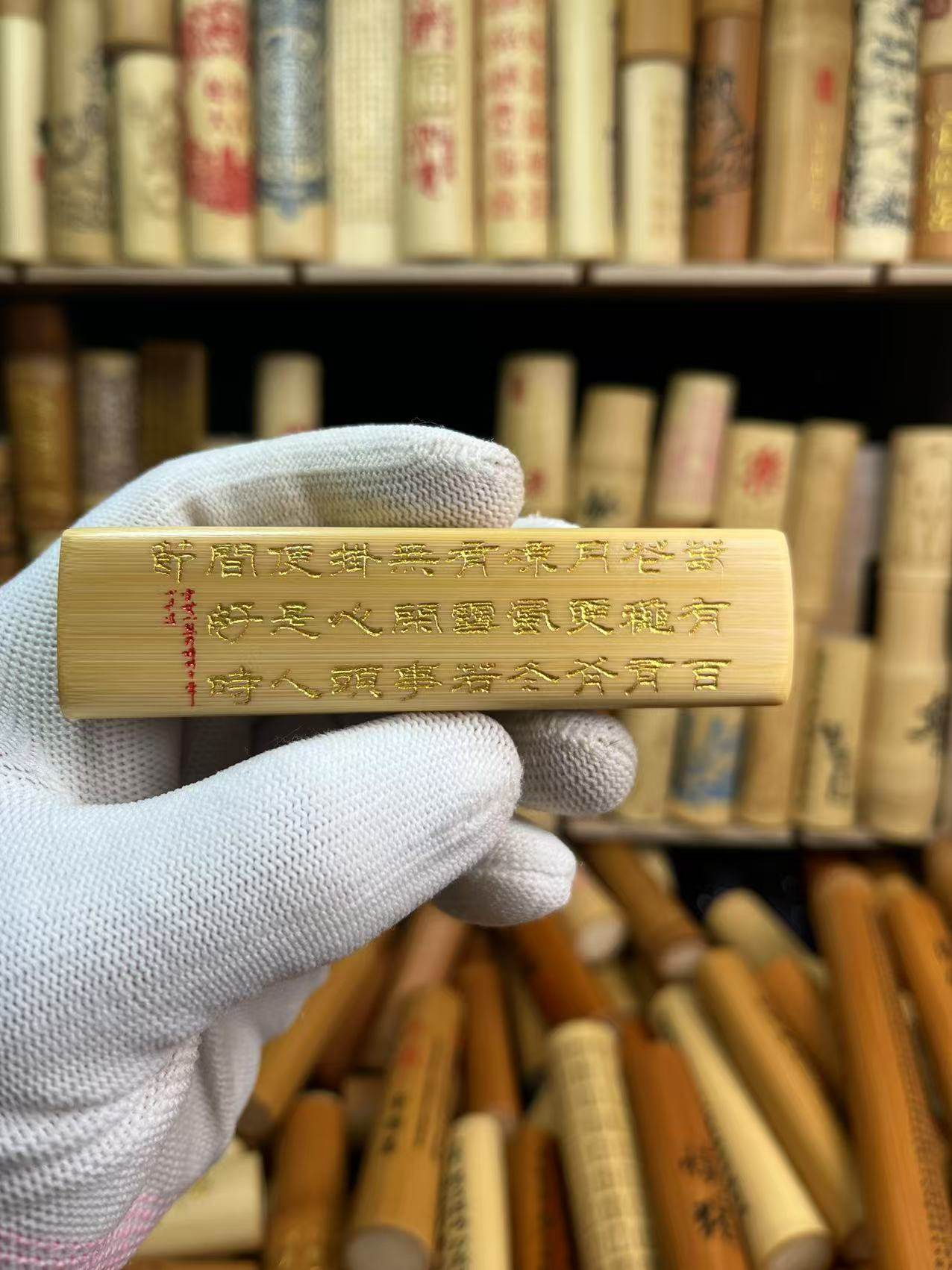 古董木雕笔筒：竹雕十八罗汉的魅力-竹雕/竹制品-淘宝好物网