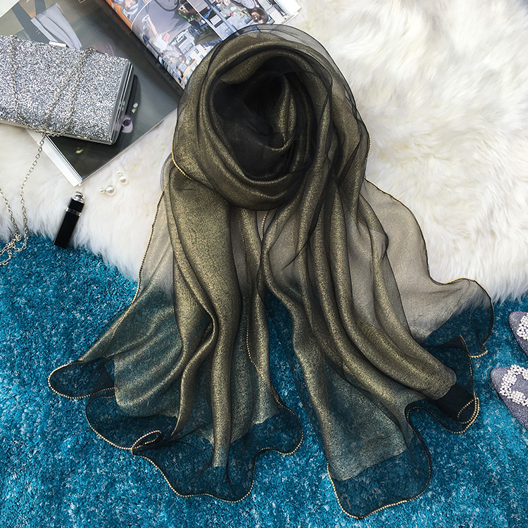 Foulard pour Femme en De la soie - Ref 3158021 Image 11