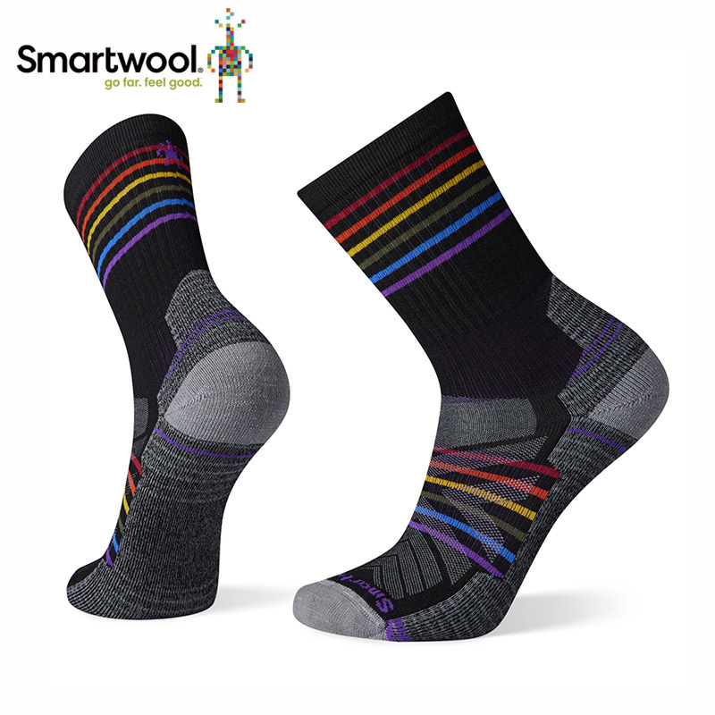Smartwool Professional Outdoor Hiking Socks for Men and Women Colorful Mid-Calf Merino Wool Socks 001702