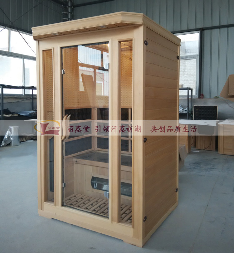 паровая сауна 丽蒸堂汗蒸房家用双人电气石纳米远红外线光波房桑拿浴箱排毒理疗 49482810