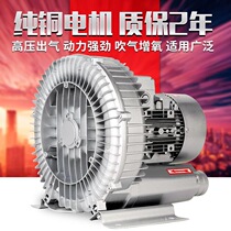 Vortex air pump high pressure vortex fan fish pond aerator vortex air pump blower industrial vacuum suction machine
