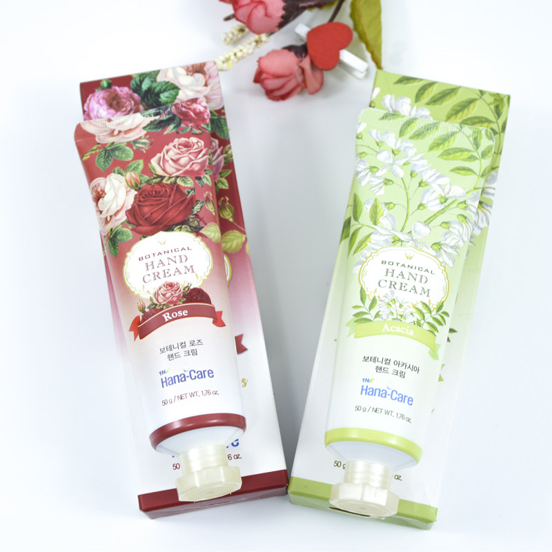 韩国进口秀丽足洋槐花玫瑰香保湿滋润护手霜50g