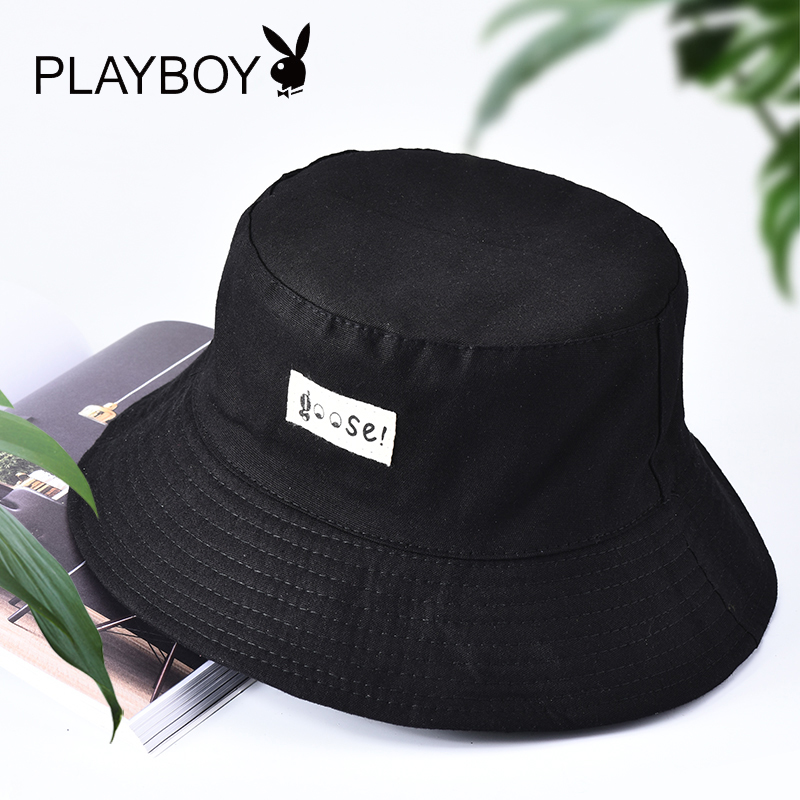Playboy protective hat Korean version trend men's youth spring and summer sun hat fisherman hat women's sunscreen sun hat