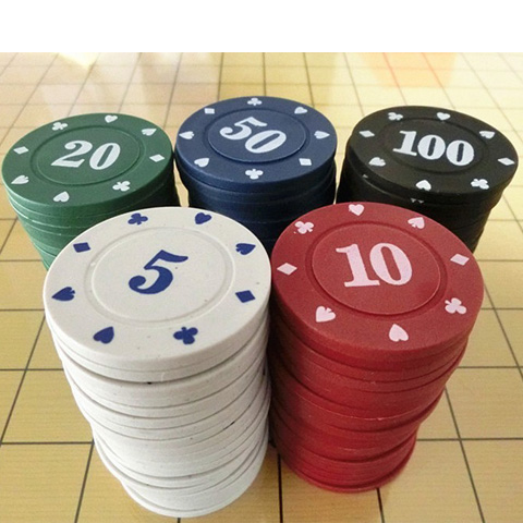 Chip Coin Dense Amines Texas Poker Chips Suit Upscale Mahjong Chip Coin Poker Melamine-chip Box Paid Code-Taobao