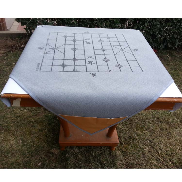 Sản phẩm mới Thảm Mahjong với bàn cờ vua về nhà Khăn trải bàn cách âm bằng vải với một món quà lớn - Các lớp học Mạt chược / Cờ vua / giáo dục bộ cờ vua quốc tế