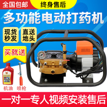 48V60V battery car high voltage DC electric sprayer pesticide spraying machine agricultural high pressure sprayer automatic tube collection