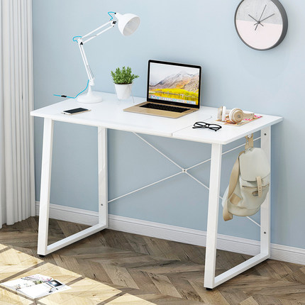 折叠台式电脑桌家用简易写字书桌简约现代办公