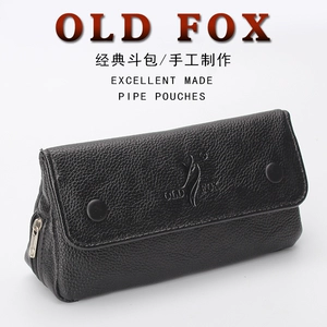 Oldfox Old Fox Fox Fighting Bloads Блоки блокбастер аксессуары мужская многофункциональная портативная сумка Litchi Black Smoking Bag