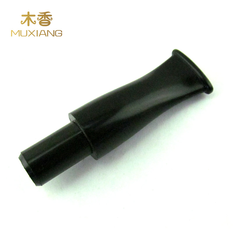 Muxiang Mahogany cigarette holder accessories that can be loaded with activated carbon filter. The black part YZWB-01