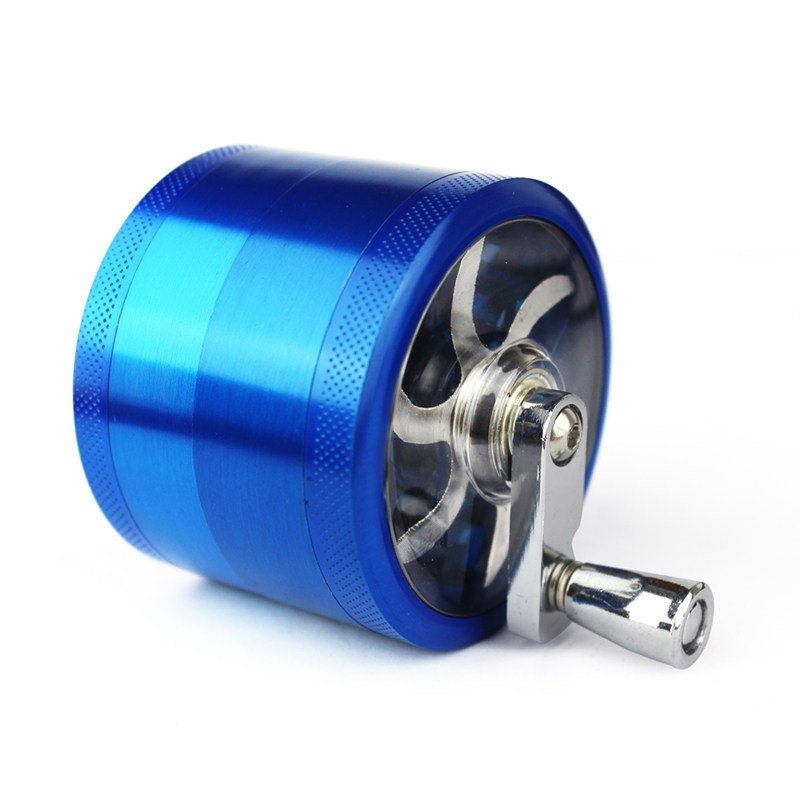 Large number of metal four layers of hand smoke Smoke Fighting Smoke Lighter stone Nangwood Tobacco Fighting Accessories Grated grinding machine Broken Cigarette Smoke