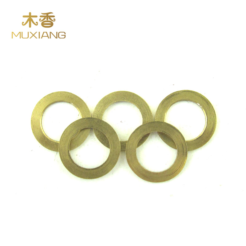 Banksian tobacco pipe cigarette holder copper ring bucket handle copper-made metal decorative ring width 1MM outer diameter 16MM DIY copper ring