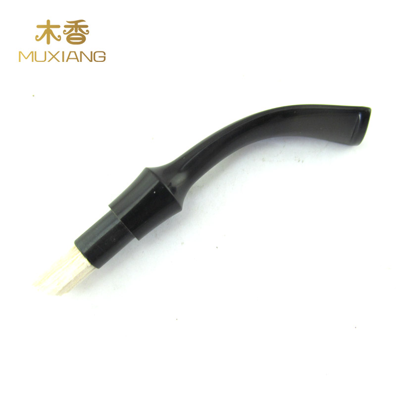 Wood Fragrance Curved handle round saddle type cigarette holder wood filter element 9mm pipe cigarette holder wood filter element needs to be ordered separately