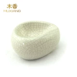 木香 Керамика с керамической трубкой, трещины белой черепахи, одно ведро, одна труба, дно аксессуаров для ковша дымовых