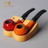 木香 2 Расположение твердой деревянной трубы, сигаретные аксессуары, мужские аксессуары для дыма, сигаретные ковши с ведрами