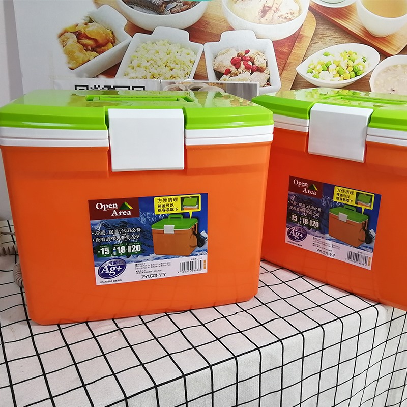 IRISIRIS Japan home outdoor portable car insulation box Refrigerator month meal insulation delivery box