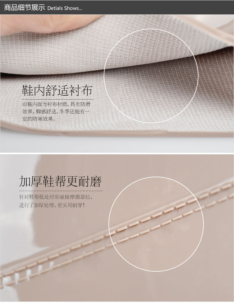 Kéo lại giày đi mưa nữ mẫu thời trang ống cộng với bộ cashmere giày đi mưa nước ngắn ống cao su ủng nữ mùa đông bộ giày nữ giày đi mưa crocs