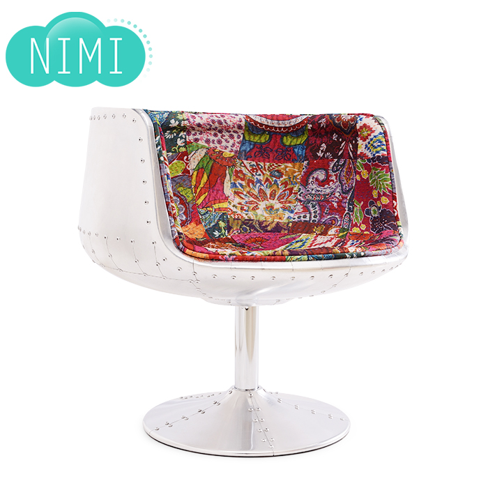 Aluminum Leather Metal Computer Chair Aluminum Leather Wine Glass Chair Cafe Chair Fiberglass Bar Leisure Club Dining Chair Reception Chair