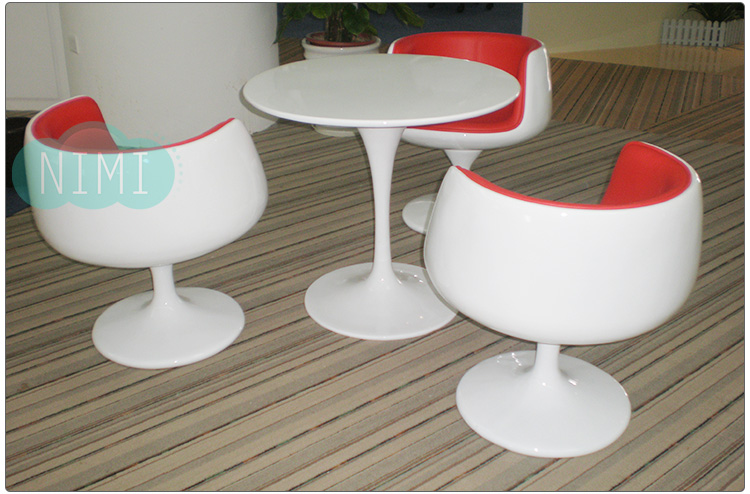 Wine glass chair negotiation chair dining chair fashion office chair fiberglass office home special computer chair swivel chair leisure chair