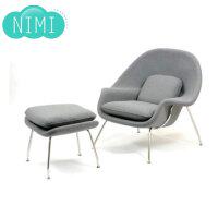 Nordic glass steel uterus chair placental chair leisure Ims lounge chair creative artistic furniture alien sofa
