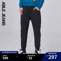 ABLE JEANS Leisure spring CORE Series Mens knitted trousers Pants Loose pants Pants Men 819047