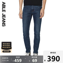 ABLE JEANS mens jeans 2019 autumn new trend thin mens denim trousers 801062