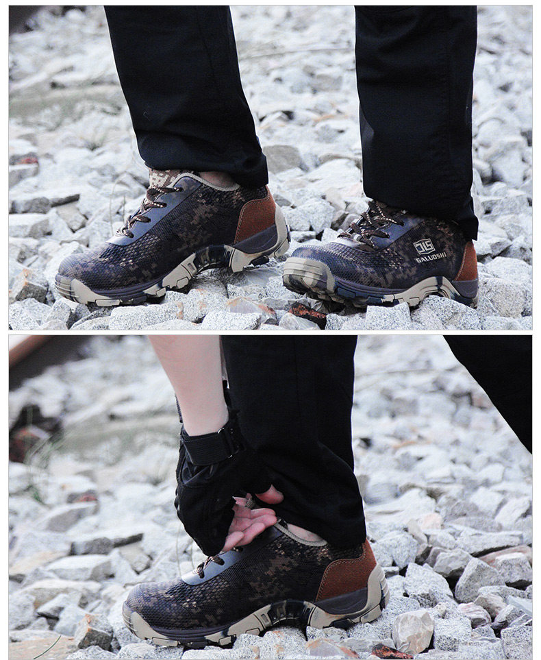 Boots militaires pour homme - amortissement - Ref 1398451 Image 29