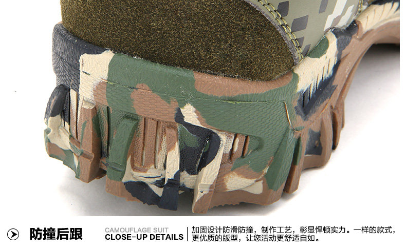 Boots militaires pour homme - amortissement - Ref 1402079 Image 34