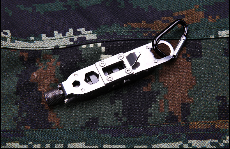 顿 Dụng cụ đa chức năng Dụng cụ vặn vít mở chai ngoài trời Công cụ Keychain - Công cụ Knift / công cụ đa mục đích dao gam